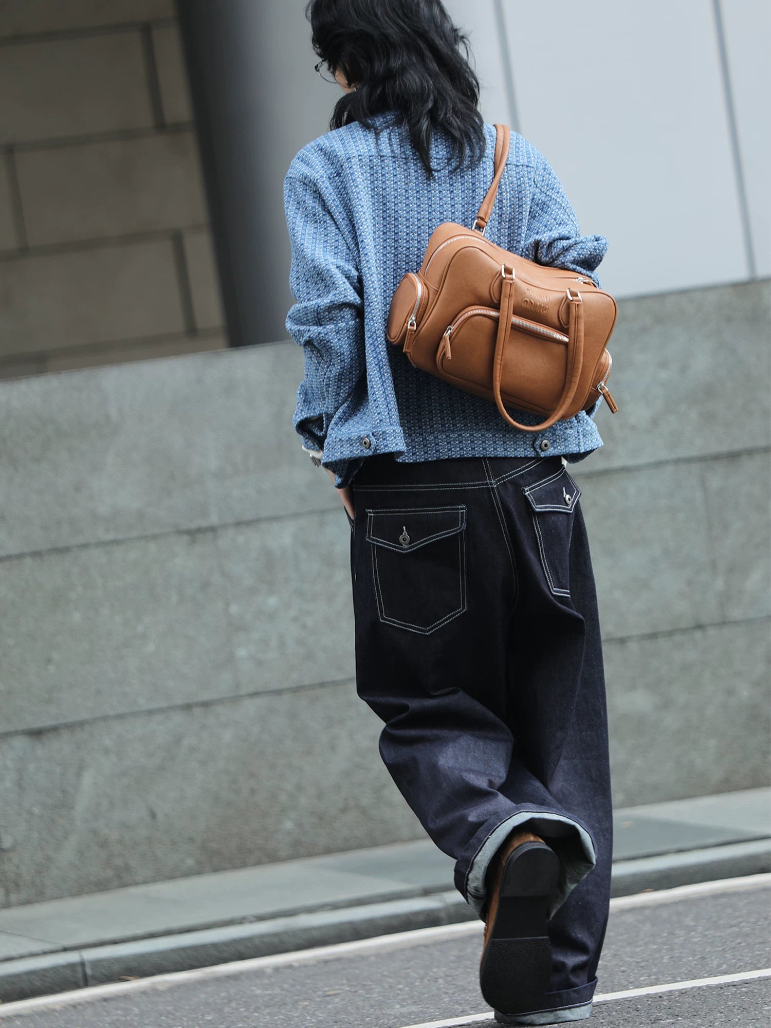 Sameuoo Vintage Denim Jacket