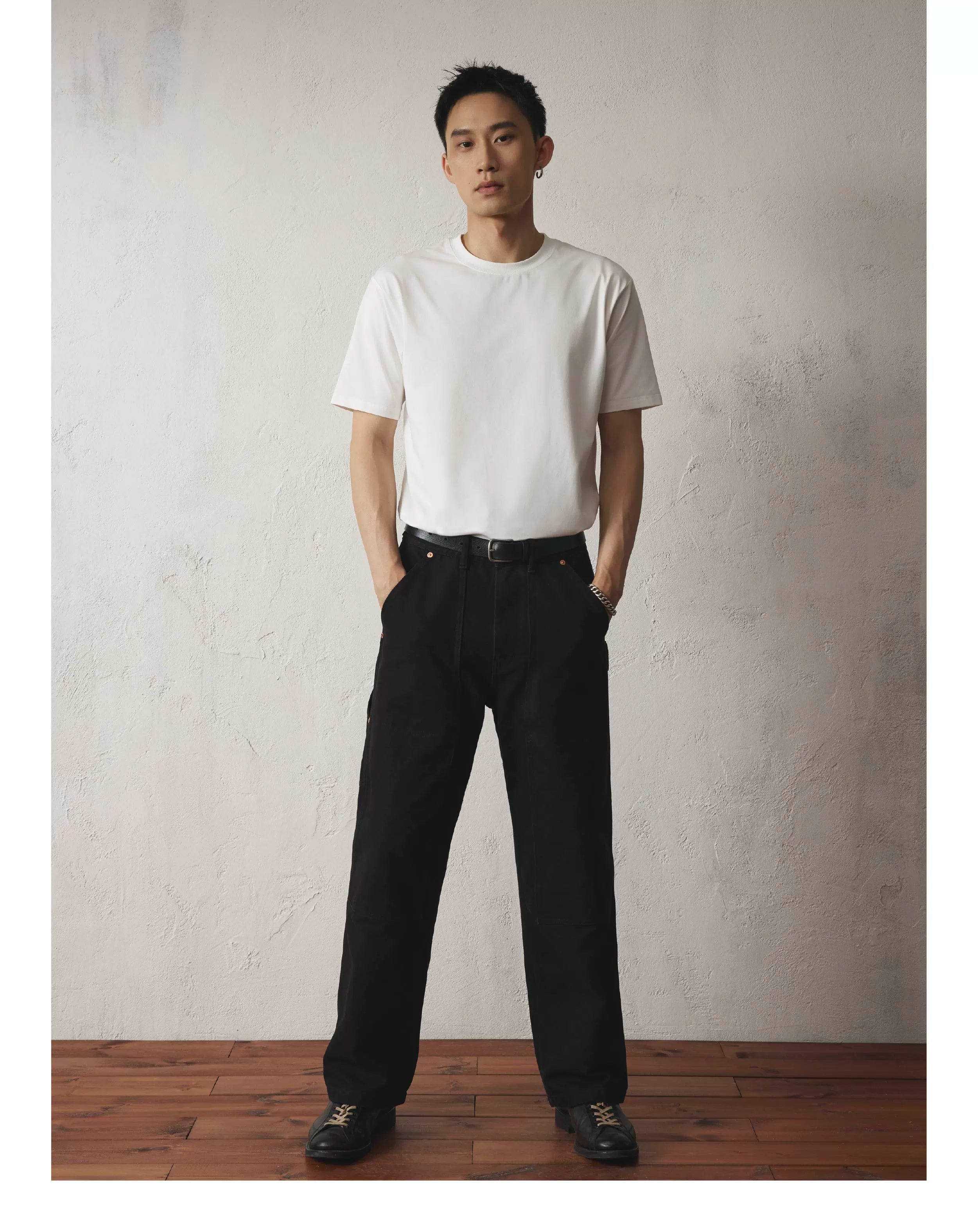 SUPERTOFU Cool and Comfortable Micro-elastic Quick-drying Casual Tee