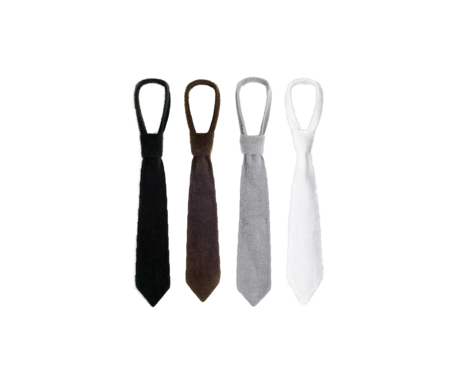 TERRAINCOGNITA Stylish and Simple Versatile Wool Tie