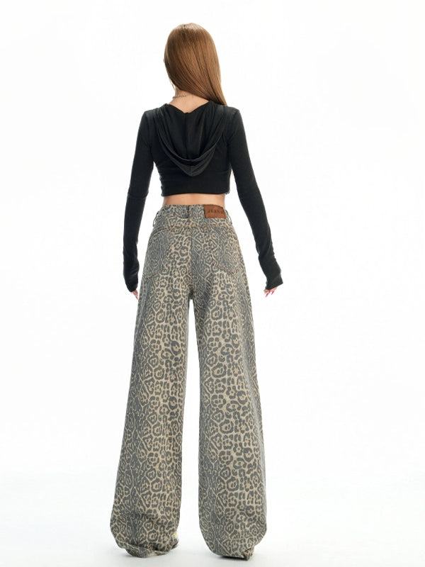 KPSR Vintage Old Leopard Jeans