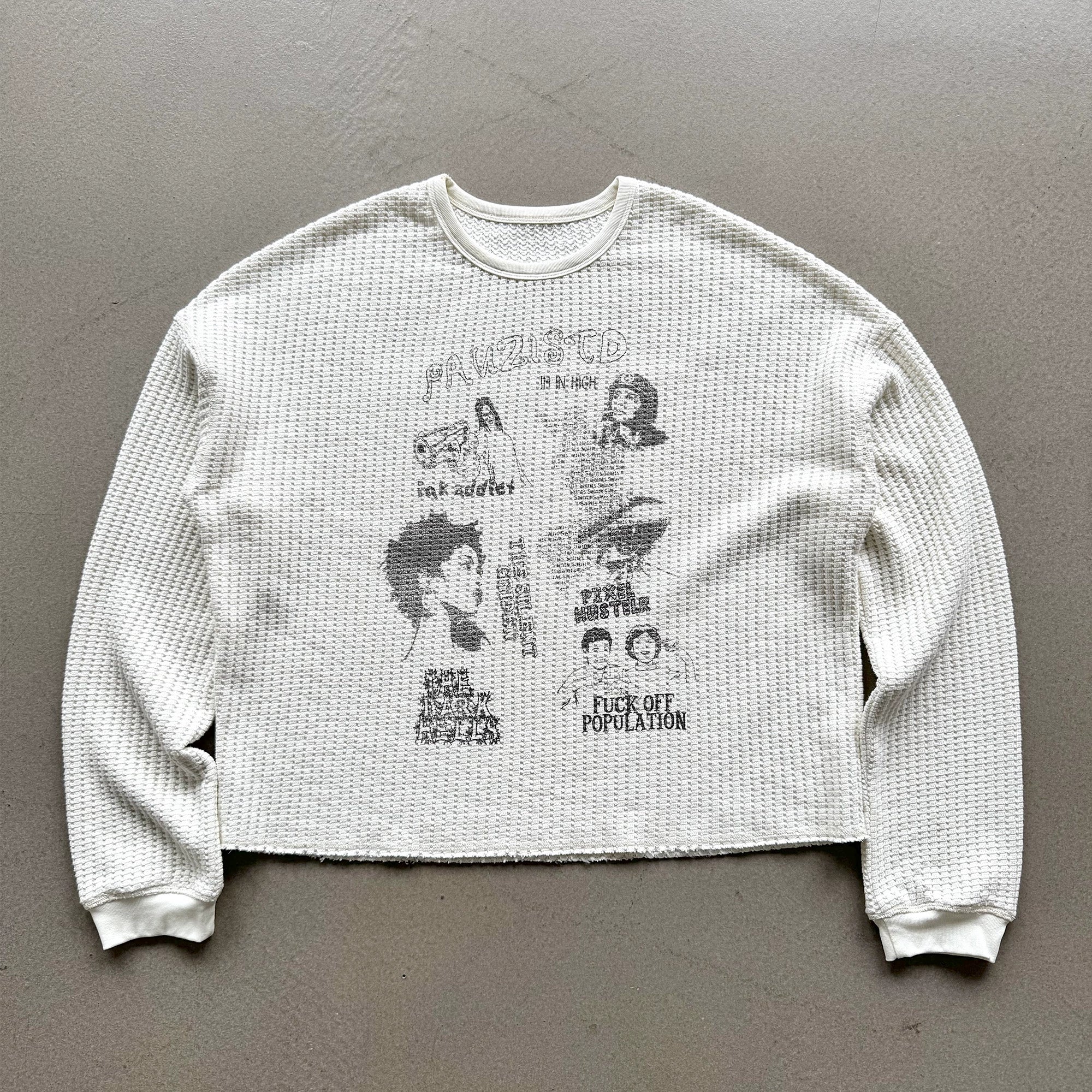 Erole "Sin Redemption" Rough Woven Sweater