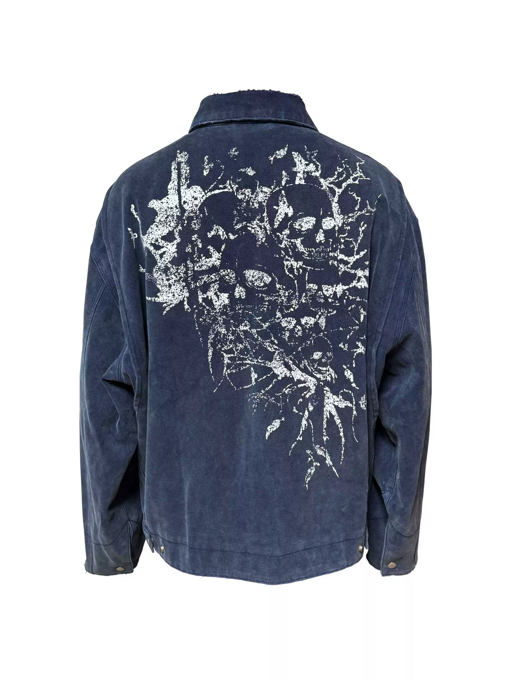 Human Skull Print Jacket
