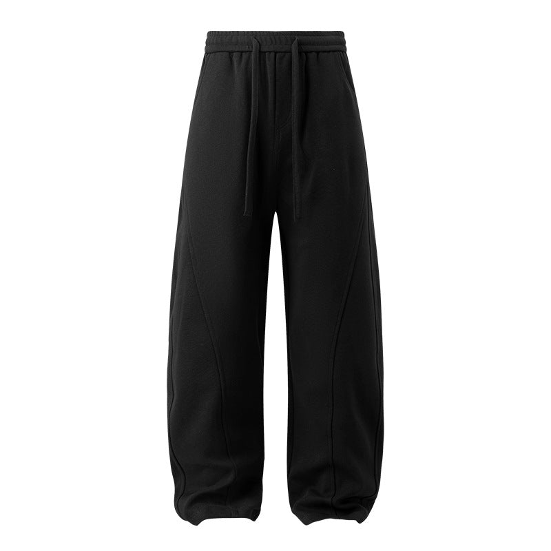 UNF Structure Split Fleece Thickened Straight Scimitar Pants