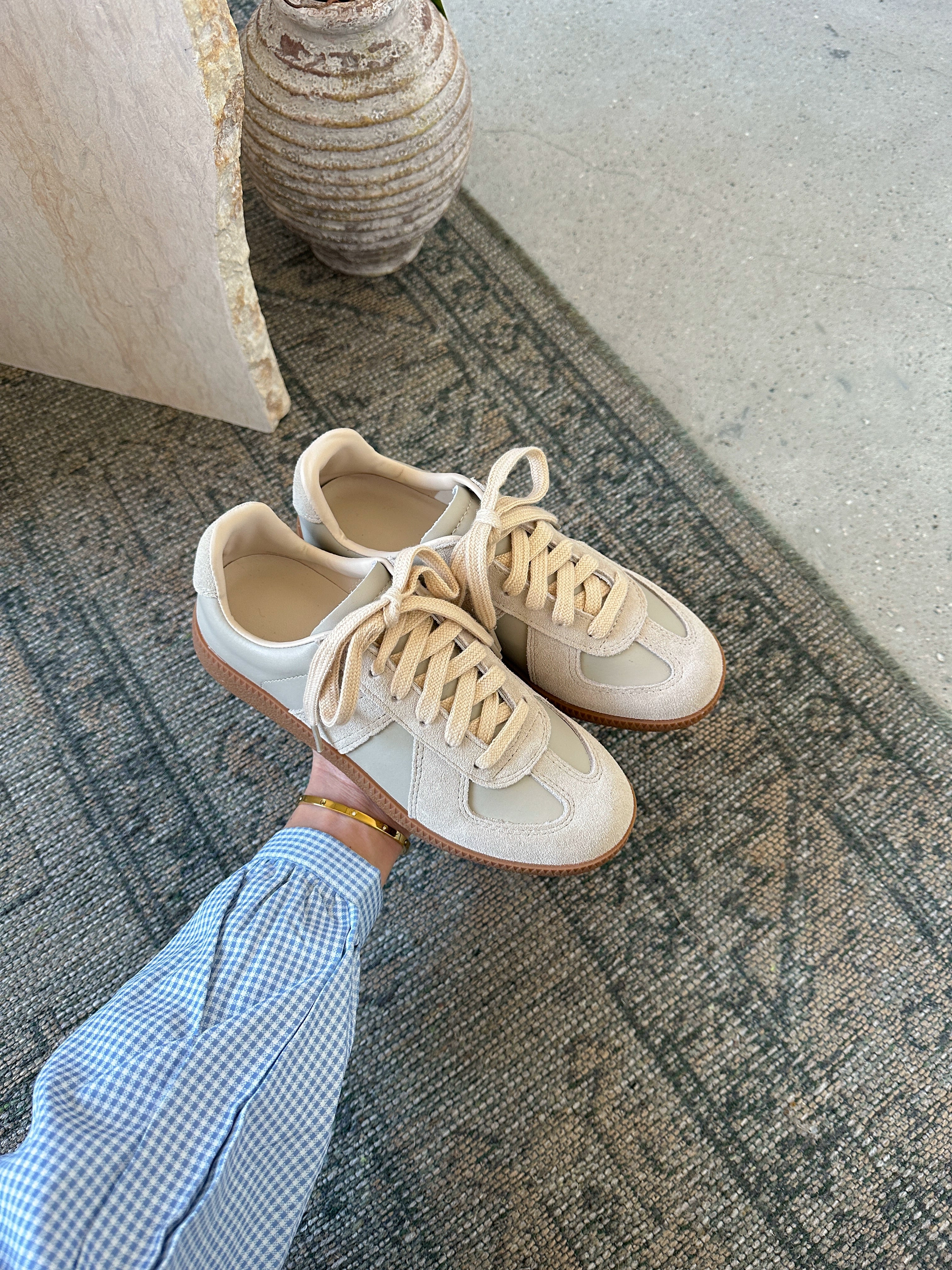 Lidaren Produced Vintage Inner Heightening Sneakers