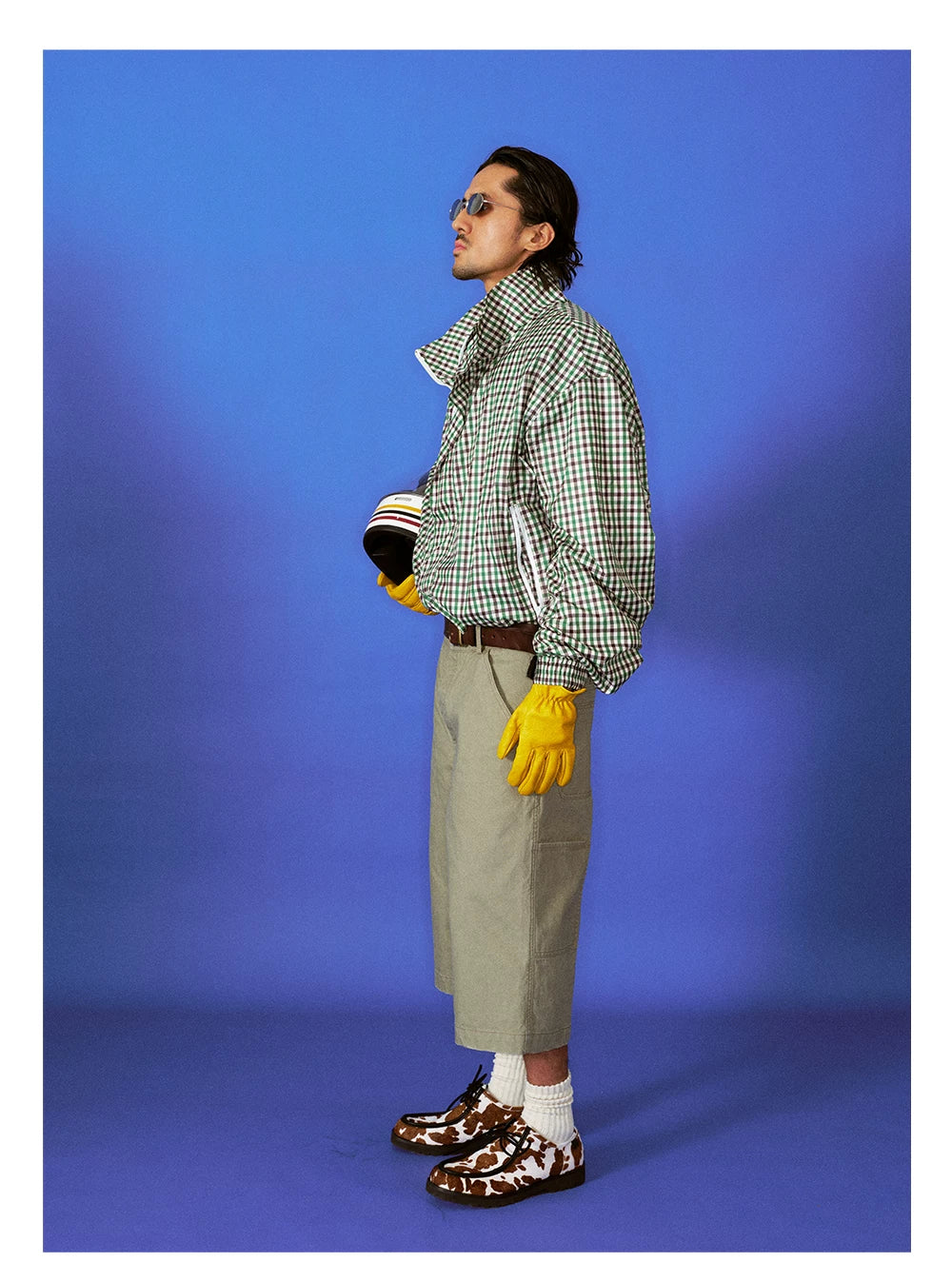 TREclub Vintage Casual Seven-Point Tooling Shorts