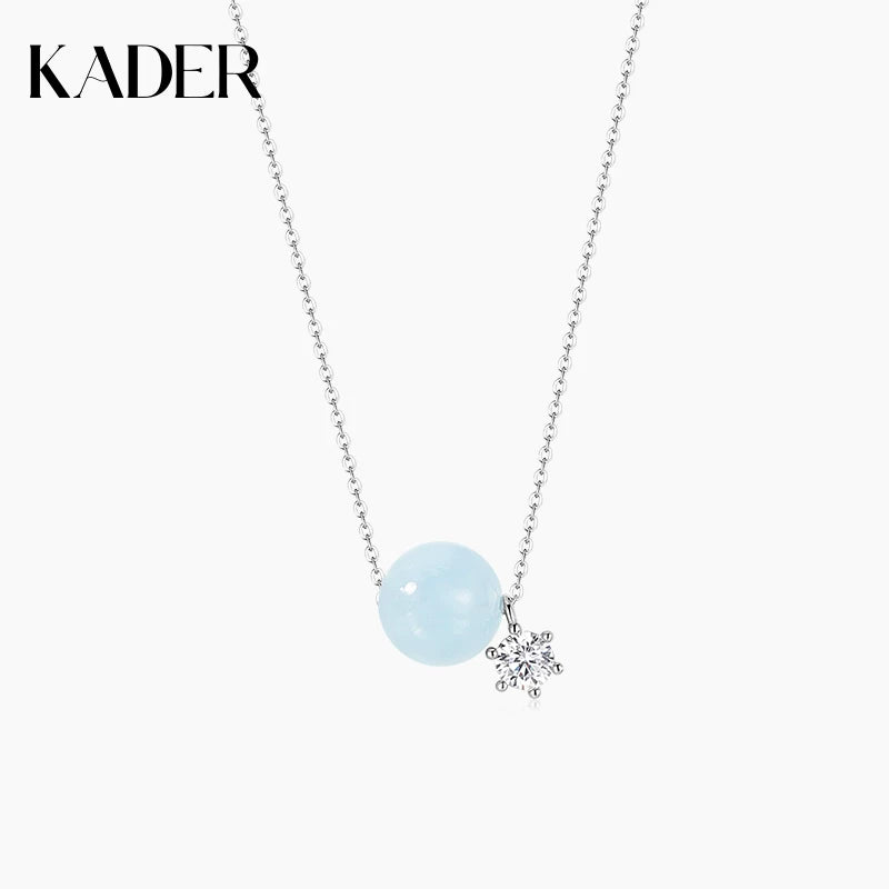 KADER Crystal Light Luxury Collarbone Chain
