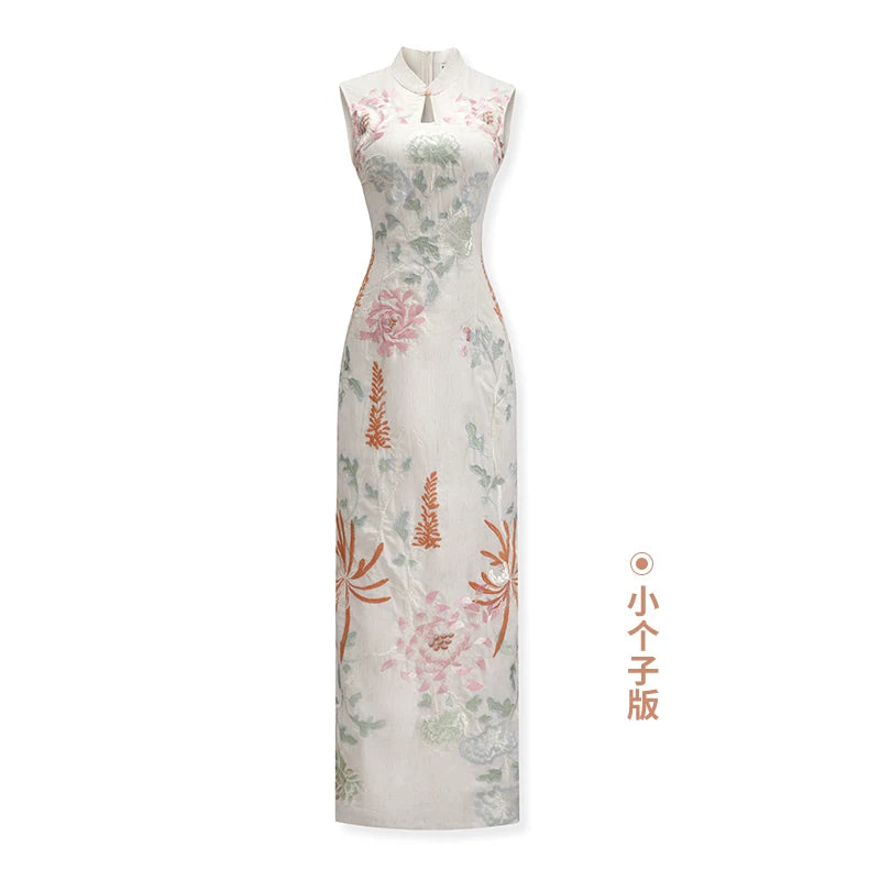 ZIHE Firecracker Embroidered Hollow Dress
