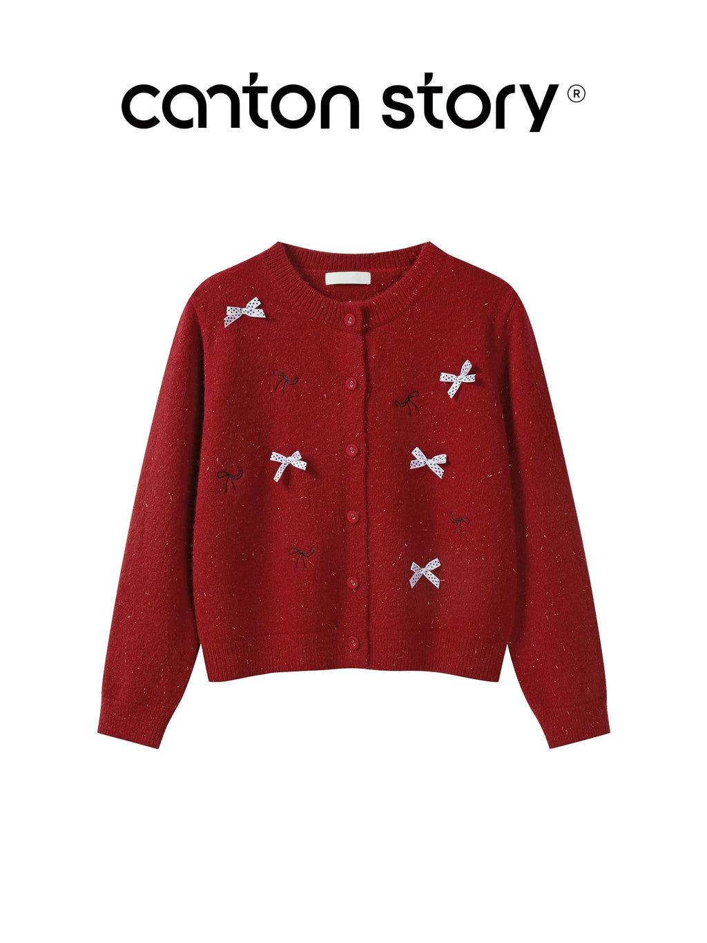 Cantonstory Knitted Cardigan Sweater