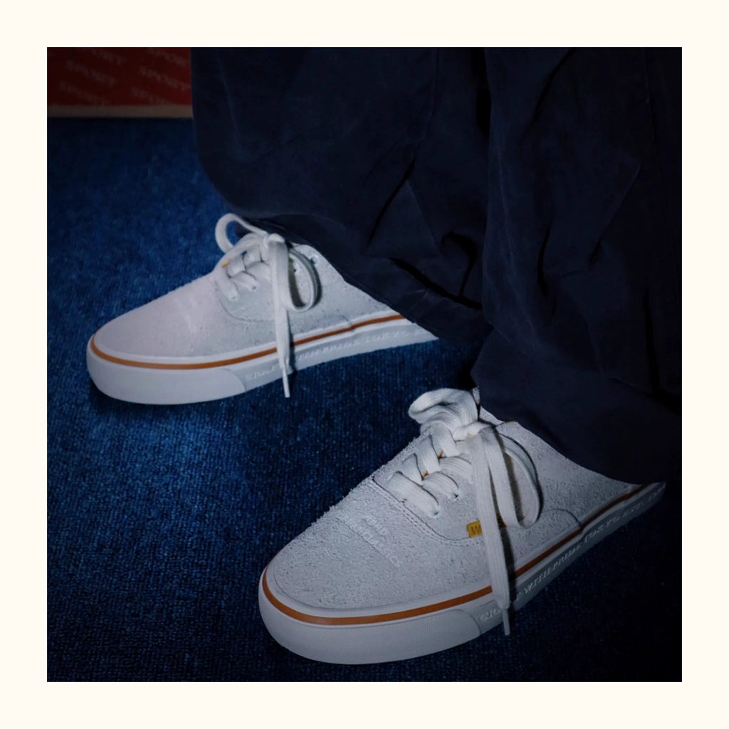 NBHD X VOWPROGRESS 4 Color Low Top Suede Fur Board Shoes