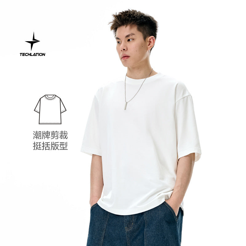 (Clearance) INF VERY COMFY U + Loose Five-quarter Sleeve TTee