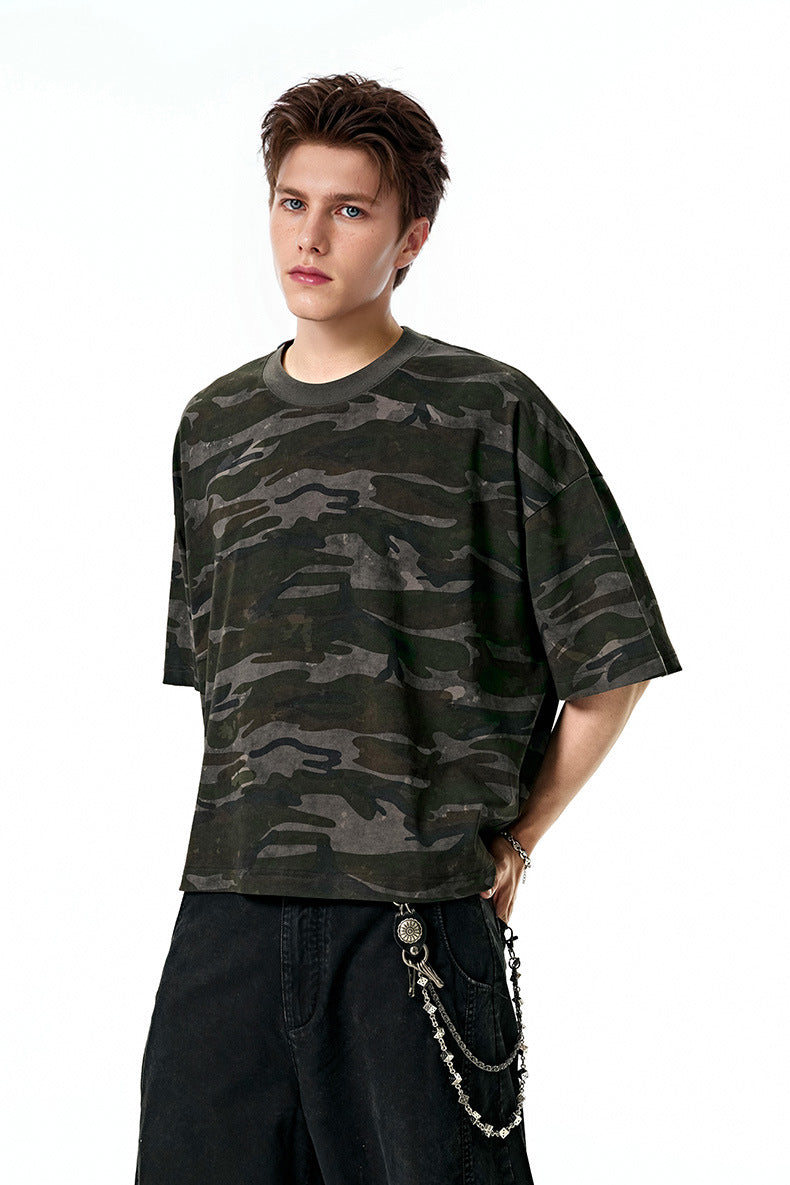 INF Boxy Camouflage Tee