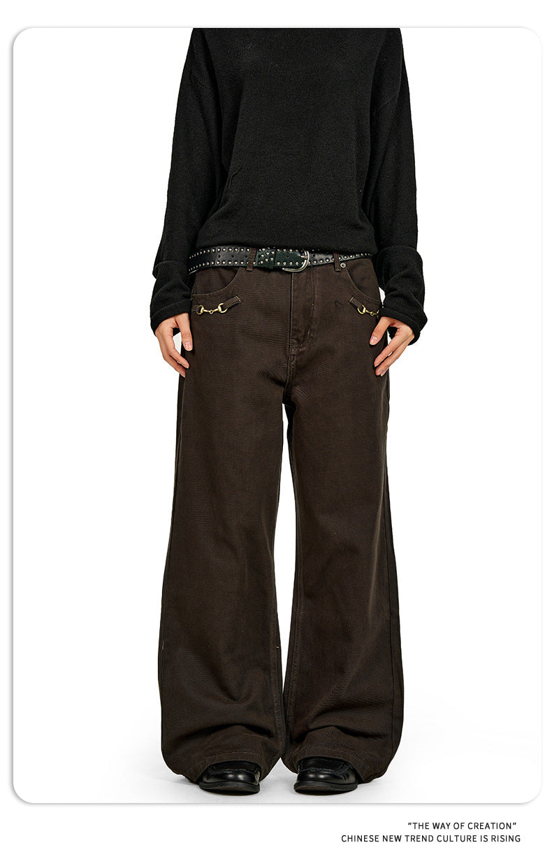 11KN Retro Straight Skinny Jeans
