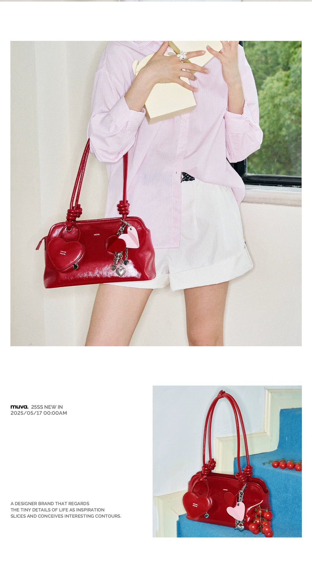 MUVA French Knot Bag Underarm Bag