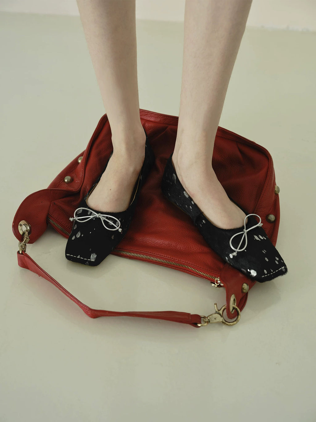 Maltelle Irregular Ink Flats