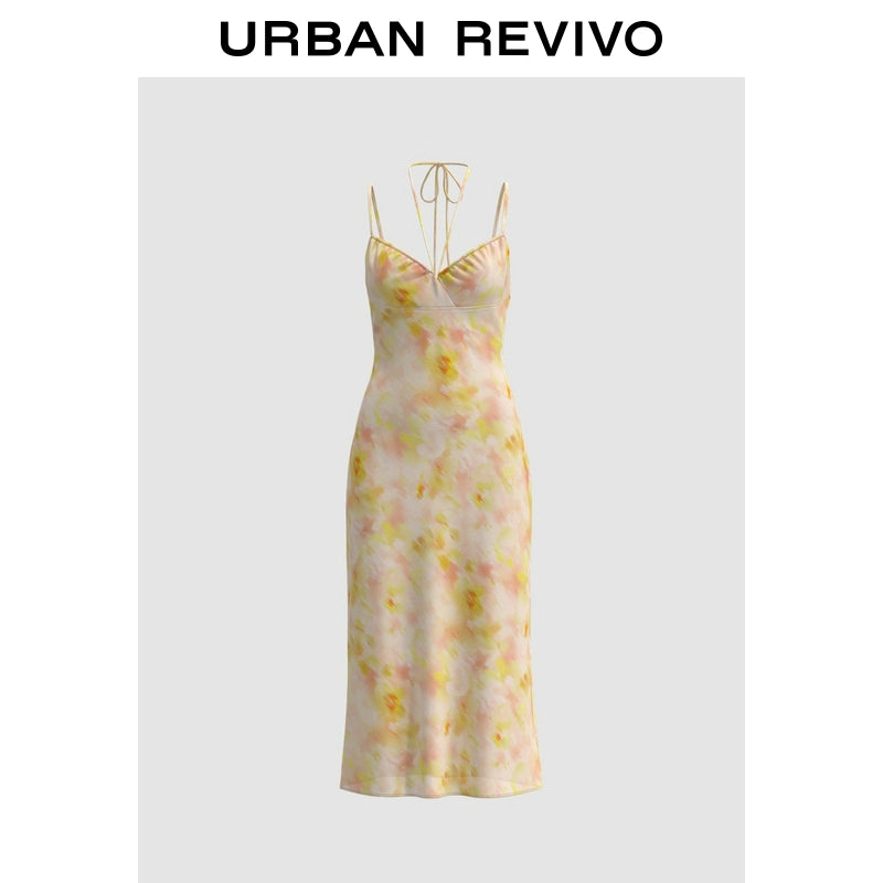 URBAN REVIVO Wave Hipster Neck Dress