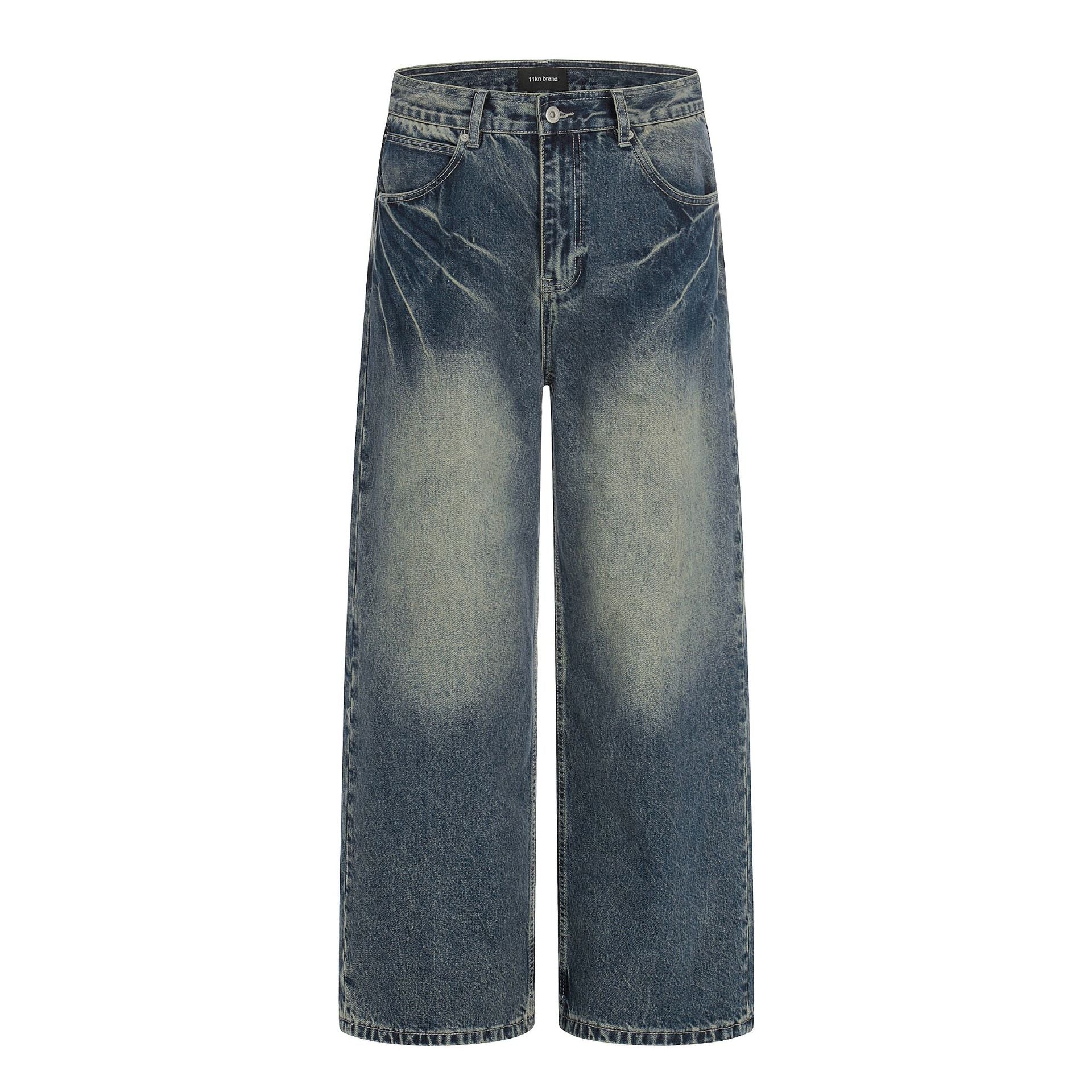 11KN Retro Lightning Straight Jeans