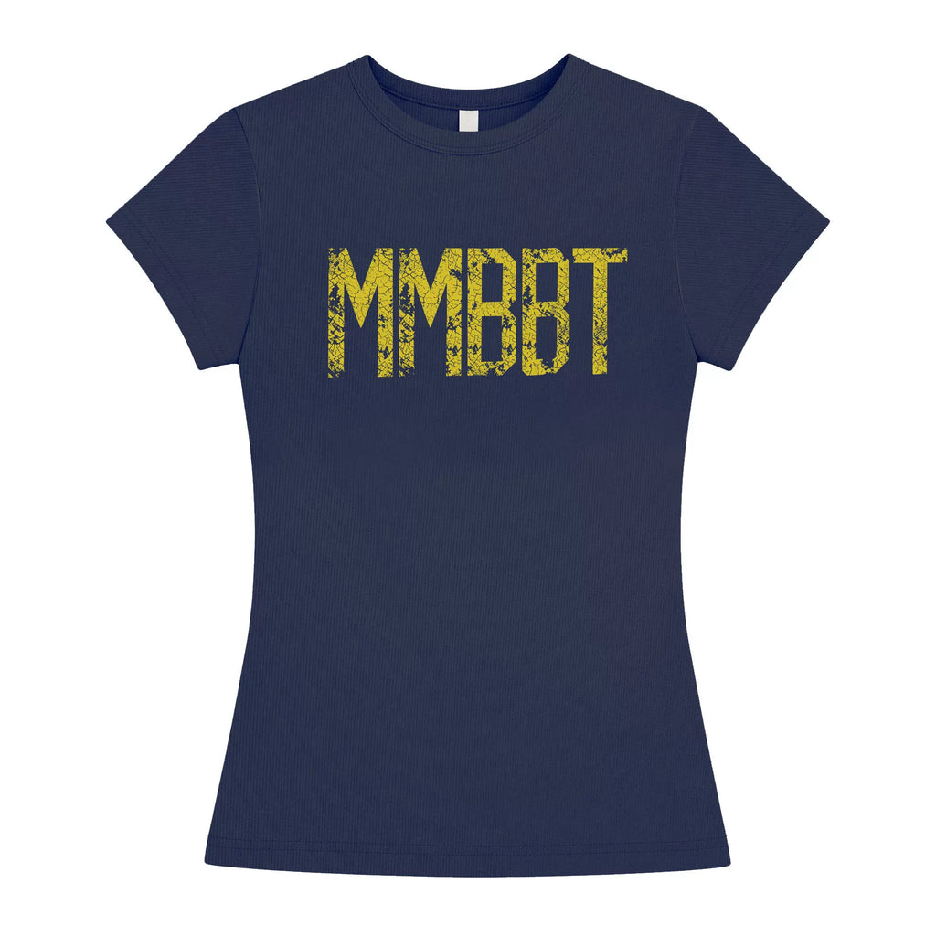 MMBBT Letter Double-sided Printed Slim Tee