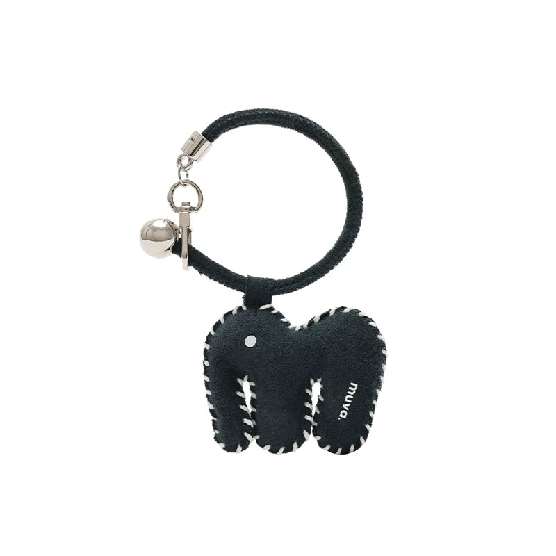 MUVA Autumn and Winter Velvet Color Elephant Cute Bag Pendant