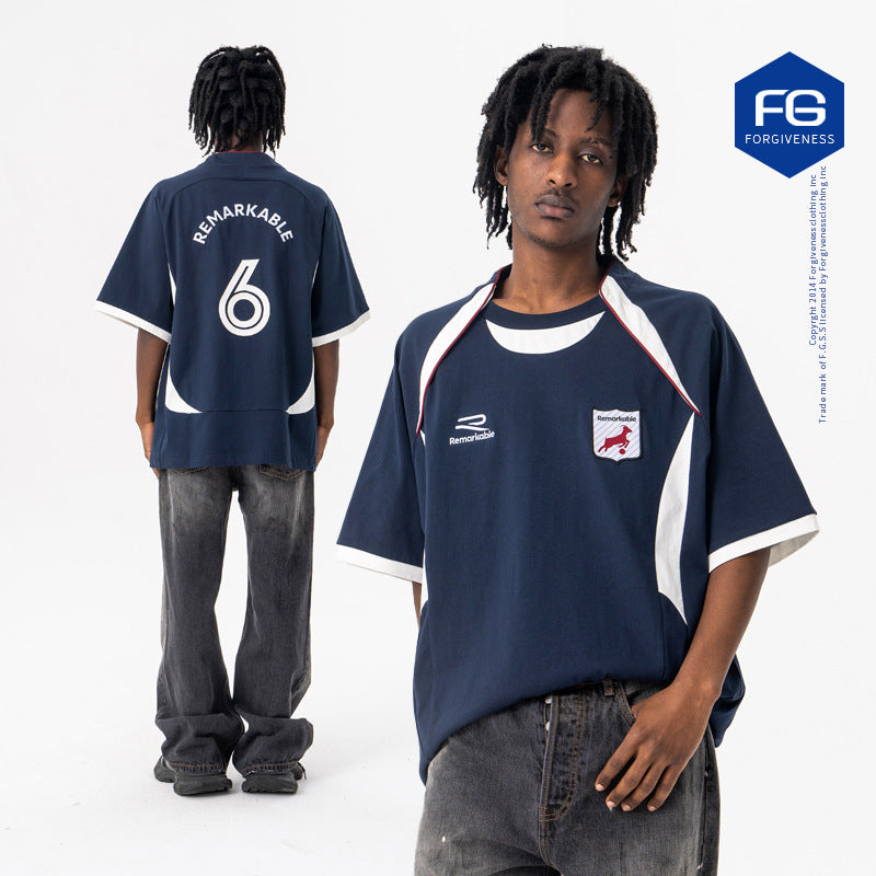 FORGIVNESS REMARKABLE quick-drying splicing sports Tee