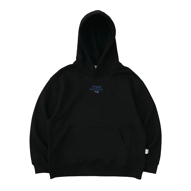 Battles Oolong Ball Embroidered Fleece Hooded Sweater