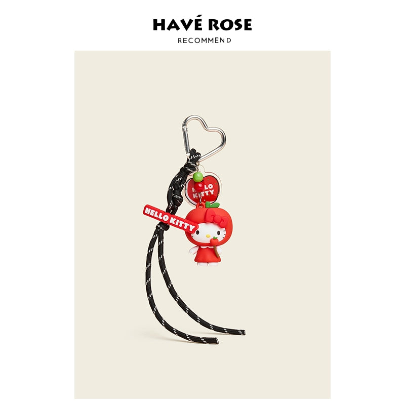 HAVEROSE Hellokitty Cute Girl Heart Pendant