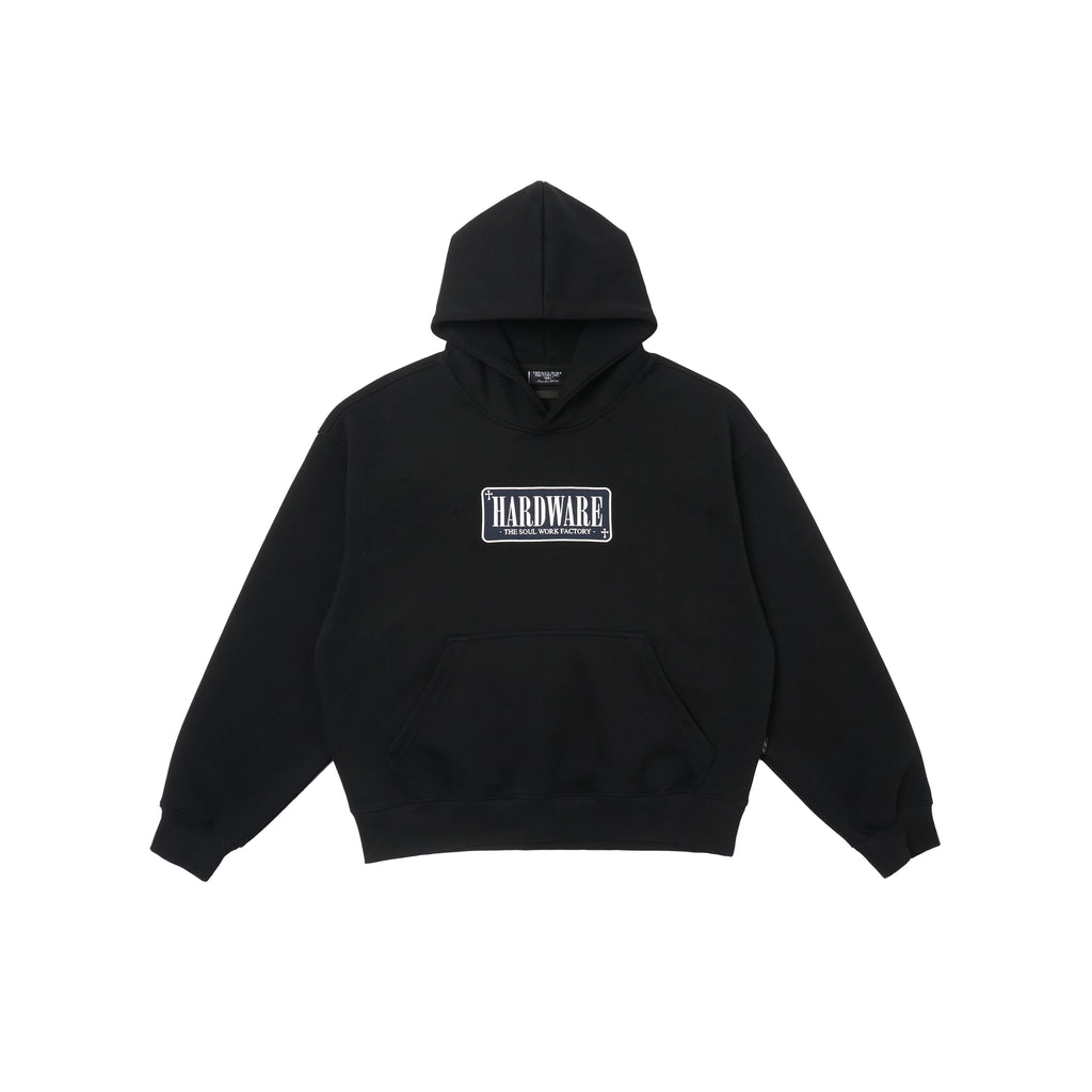 SWFI Heavy Thickened BOXY Embroidered Hooded Sweater