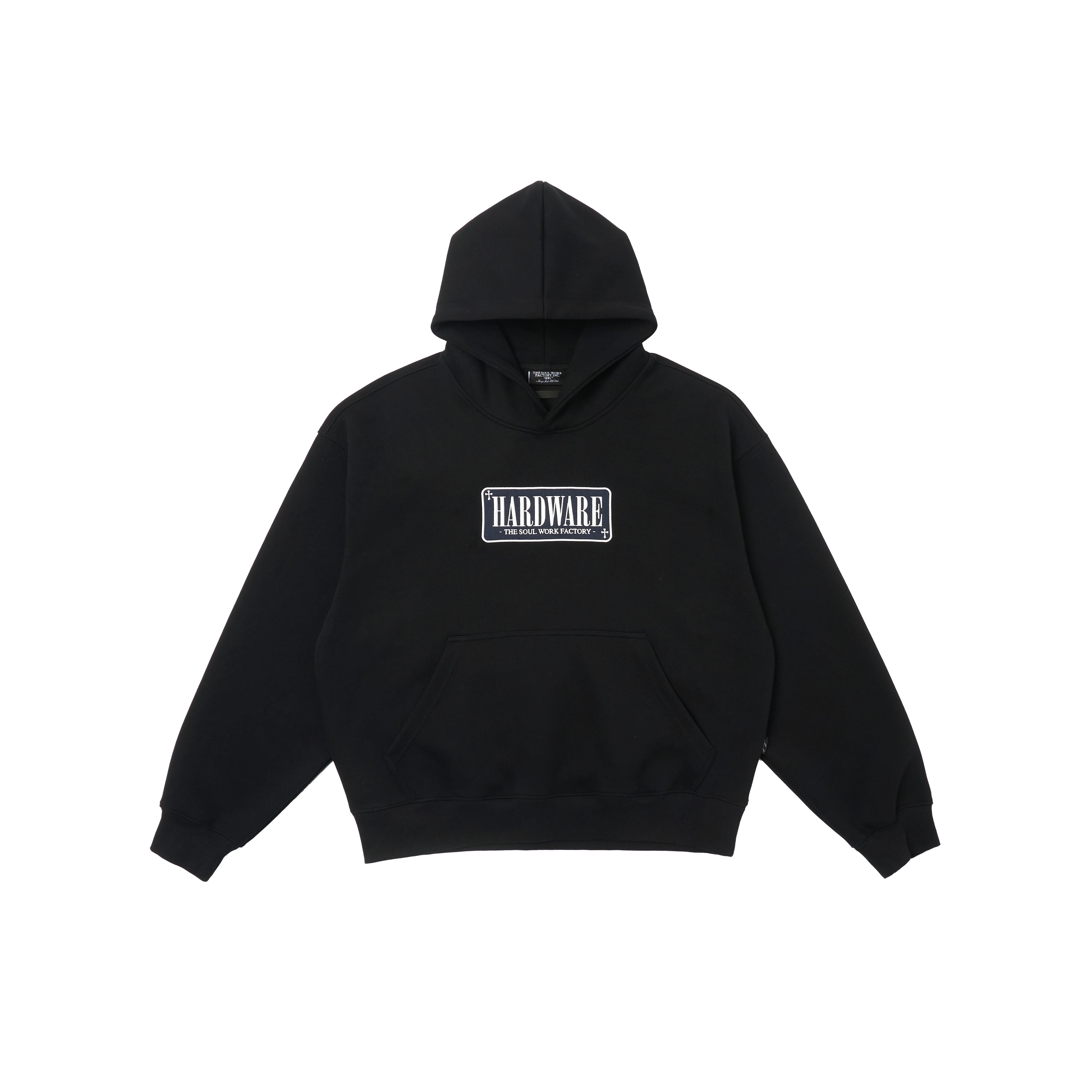 SWFI Heavy Thickened BOXY Embroidered Hooded Sweater