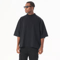 Five mens heavy loose BOXY NO SEAM cotton Tee