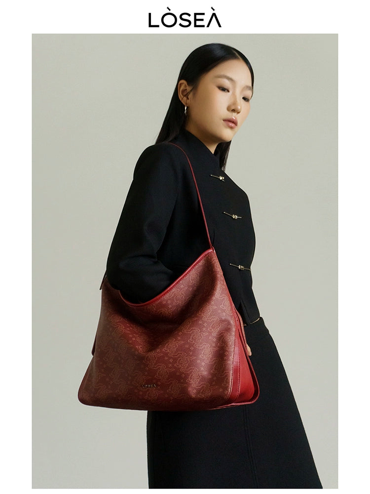 LOSEA Ruyi Cloud Premium Versatile Pattern Tote Bag