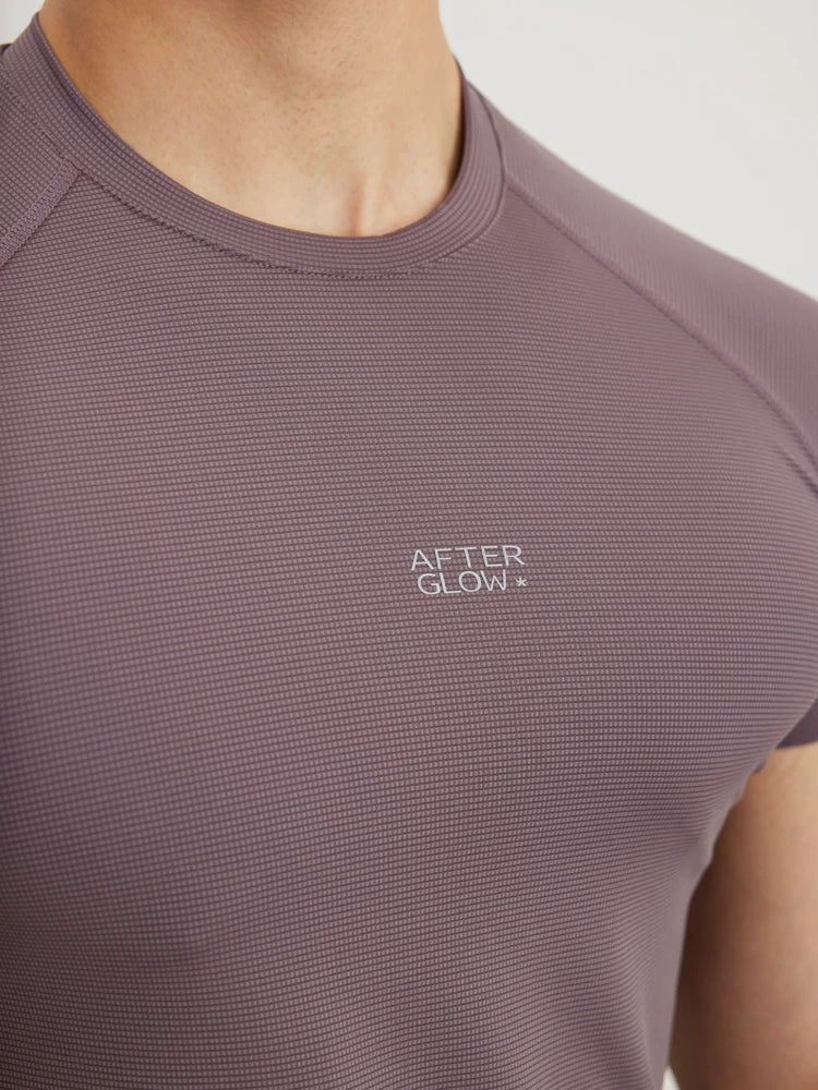 AFTERGLOW Perspiration Breathable Tight Sports TEE