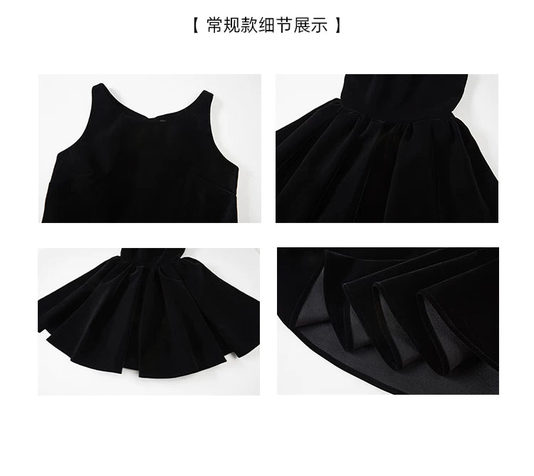 Avenement Velvet Temperament High-end Vest Dress