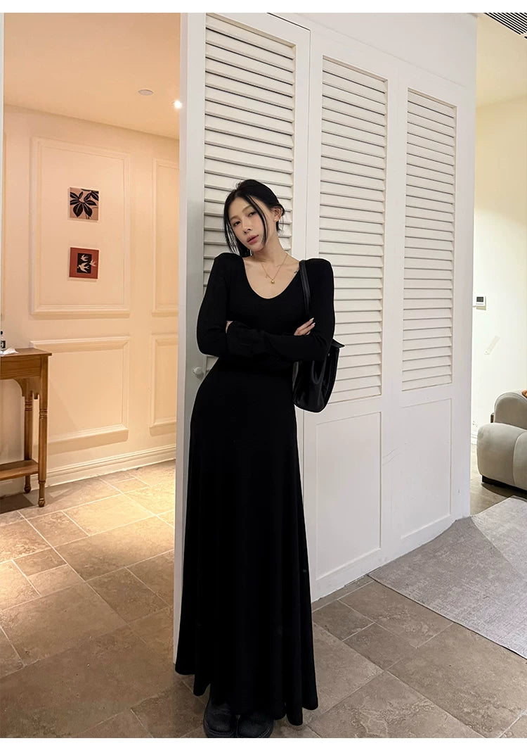 YOUNG KYLIN Shawl Knitted Dress