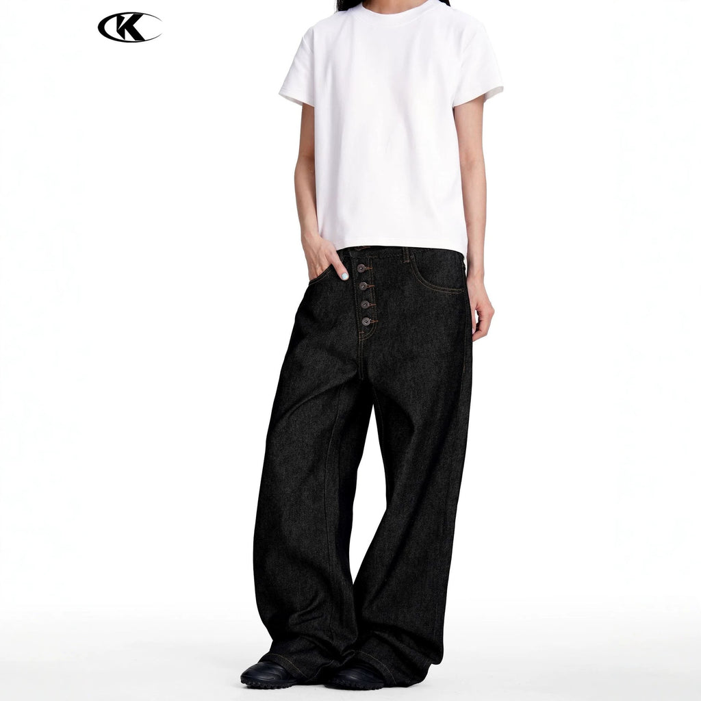 11KN Retro Loose Casual Jeans