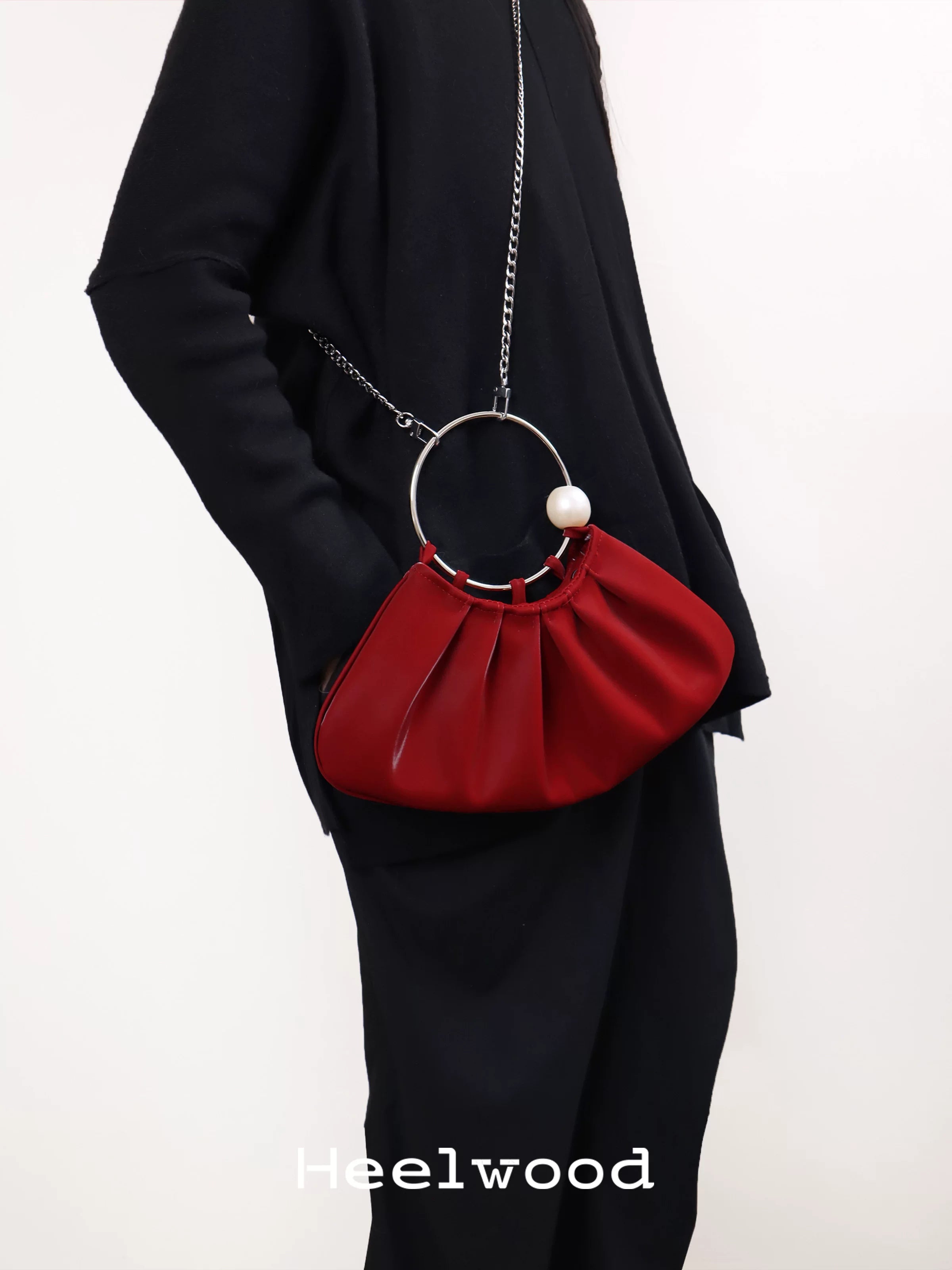 Heelwood Pleated Ring Tote Bag