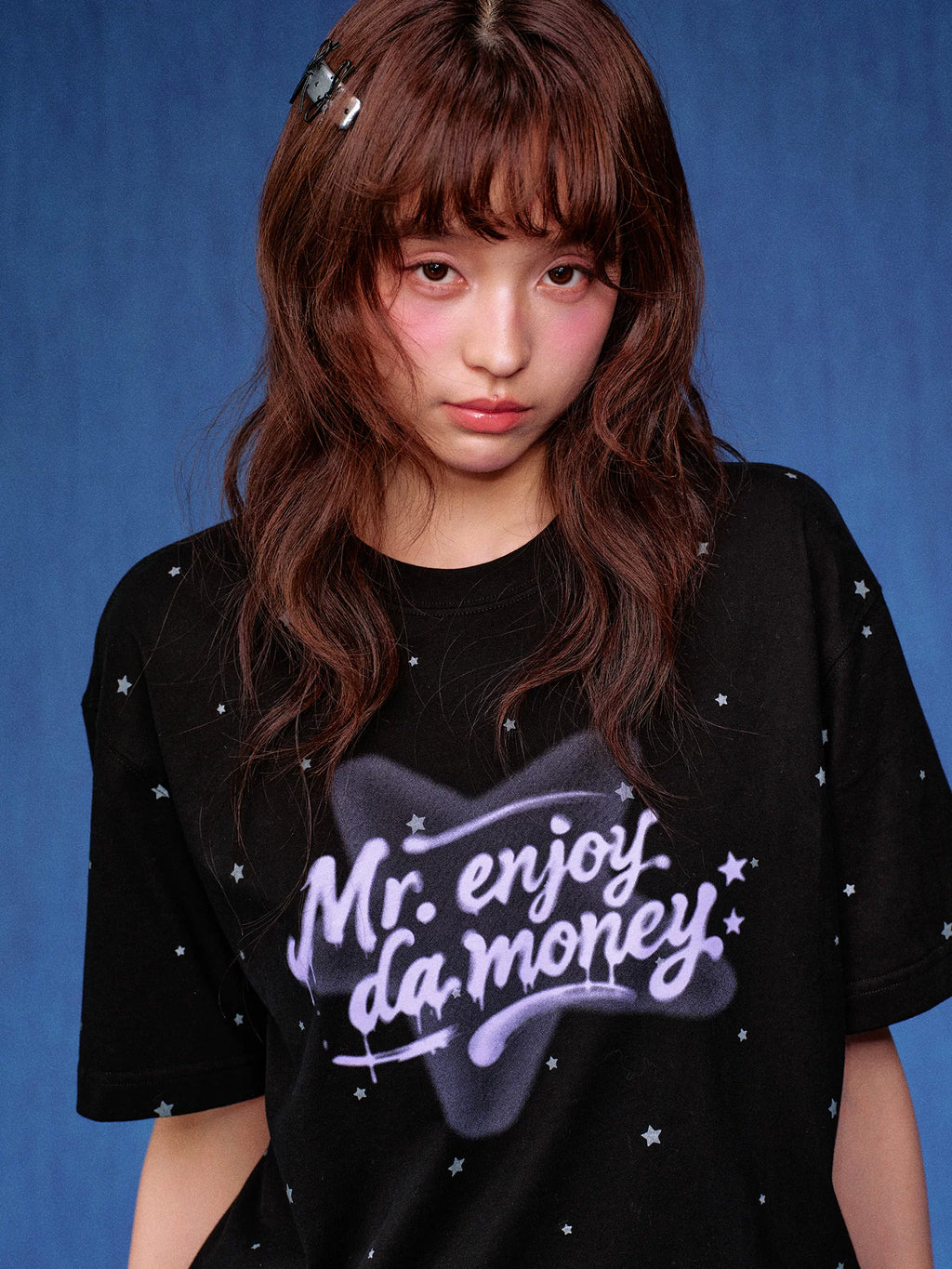 MEDM Star Polka Dot Versatile Casual Tee
