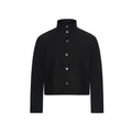 SOUTHFISH Vintage Stand-up Collar Tweed Short Jacket