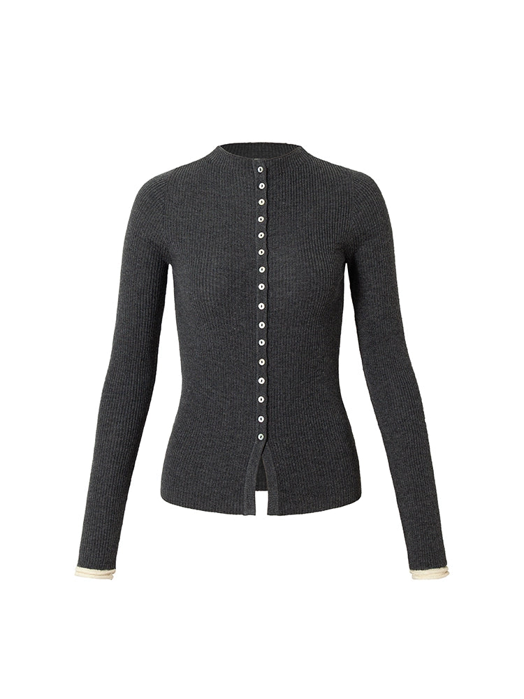 RPB BRAND Stretch Casual Knitted Cardigan