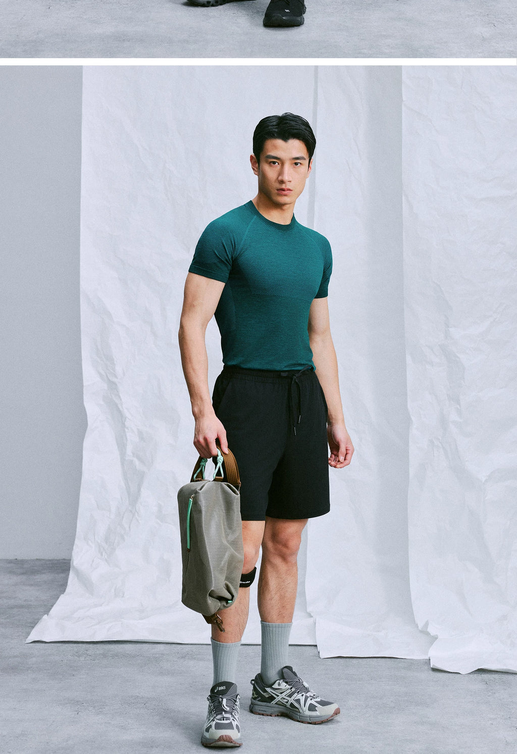 NO LOGO Moisture Absorption Quick Drying Breathable Sports Tee