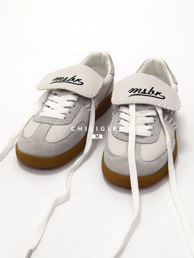 CHILIGIRL Retro Classic Niche Flat Baseplate Shoes