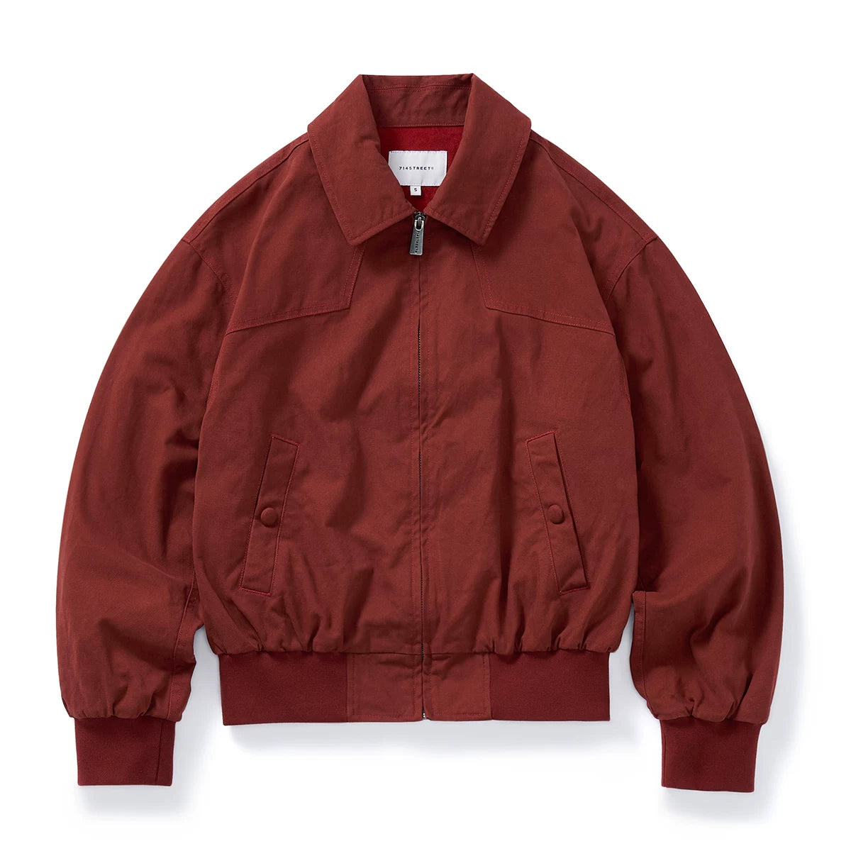 714Street Casual Versatile Waist Silhouette Short Jacket