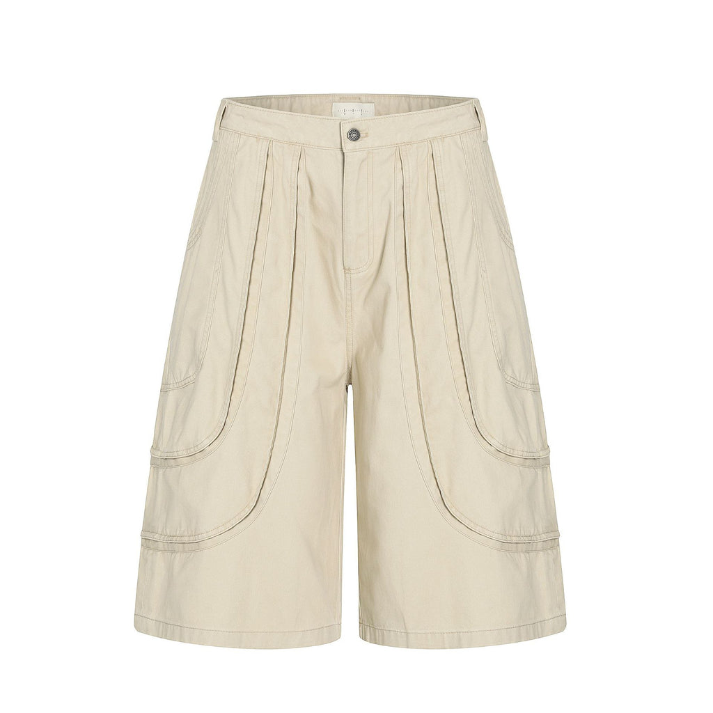 11KN Loose and Thin Wide-leg Casual Shorts