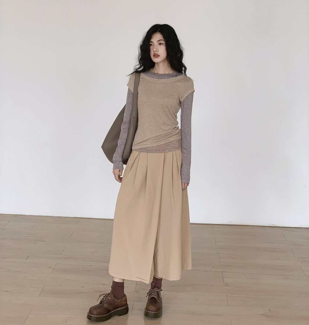 EM Slim Fit Two Piece Long Sleeve