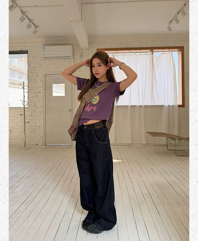 CCYE Straight Loose Casual Jeans