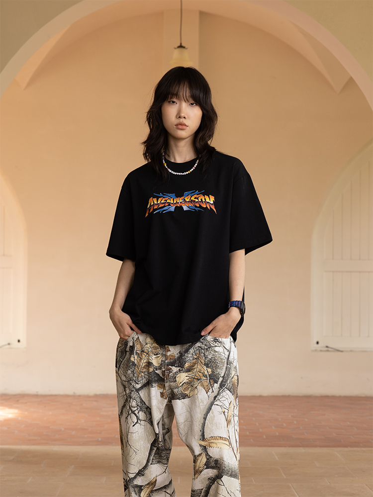 AVENUESON Street Fighter Style Theme Font Tee