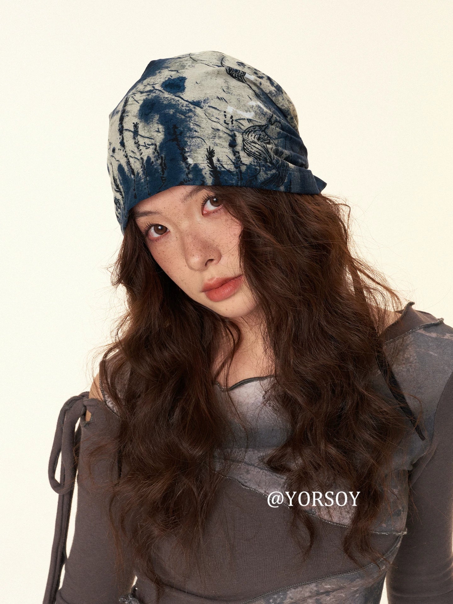 YORSOY Retro Fashionable Thin Stacking Hat