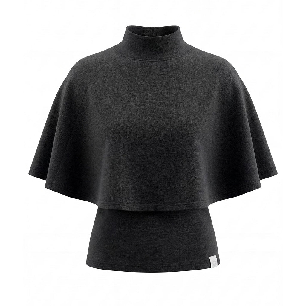 JIKOO Cloak Design Fake Two-piece Tee