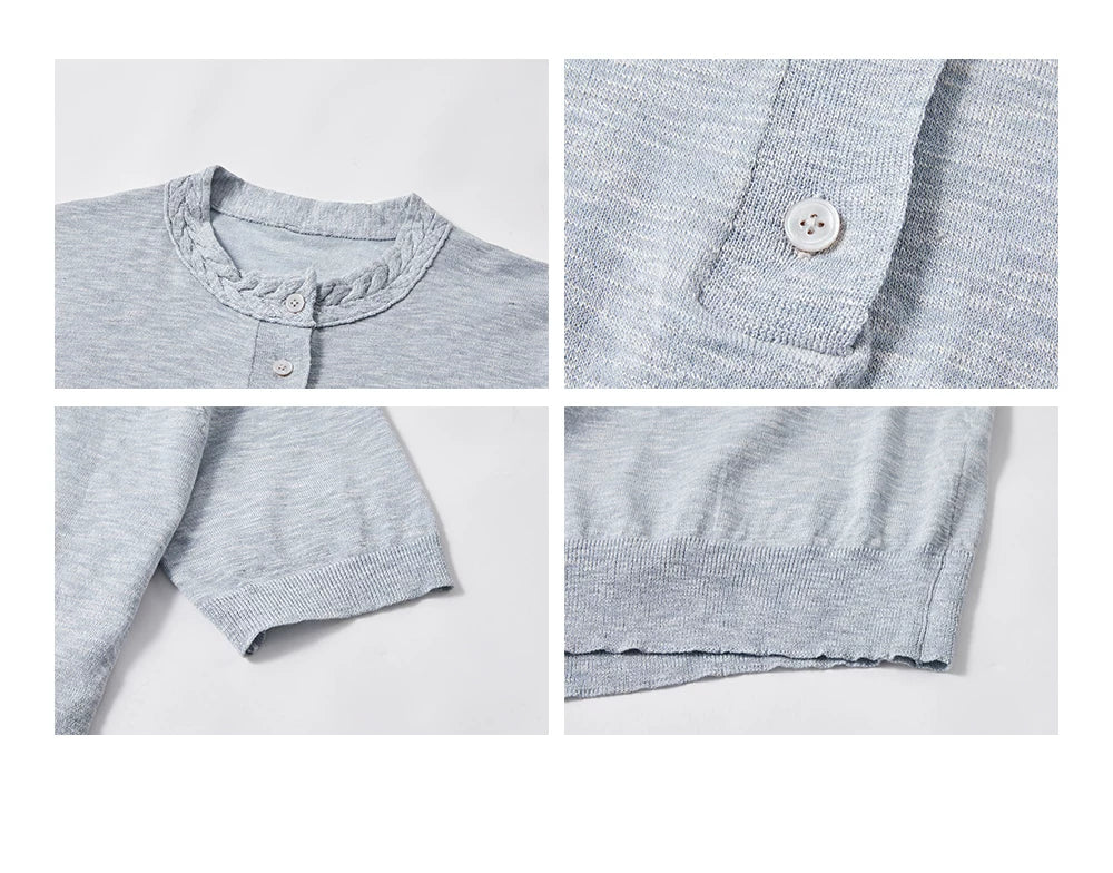 KREATE Slack Knitted Casual Tee