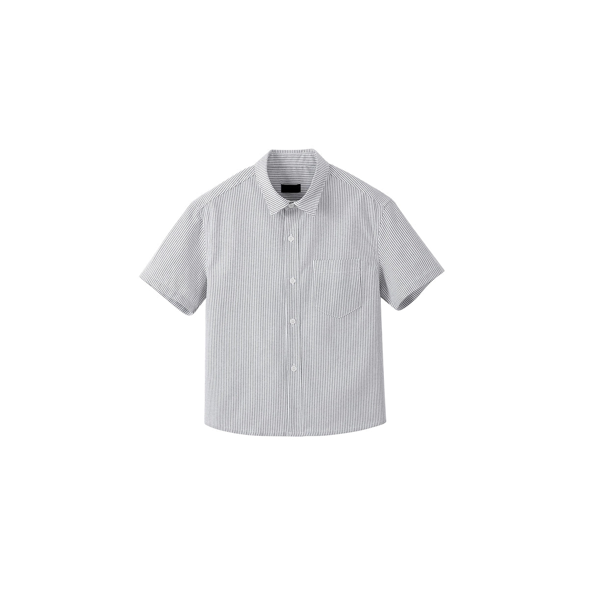 PLUS NO LOGO Striped Short Sleeve Shirt