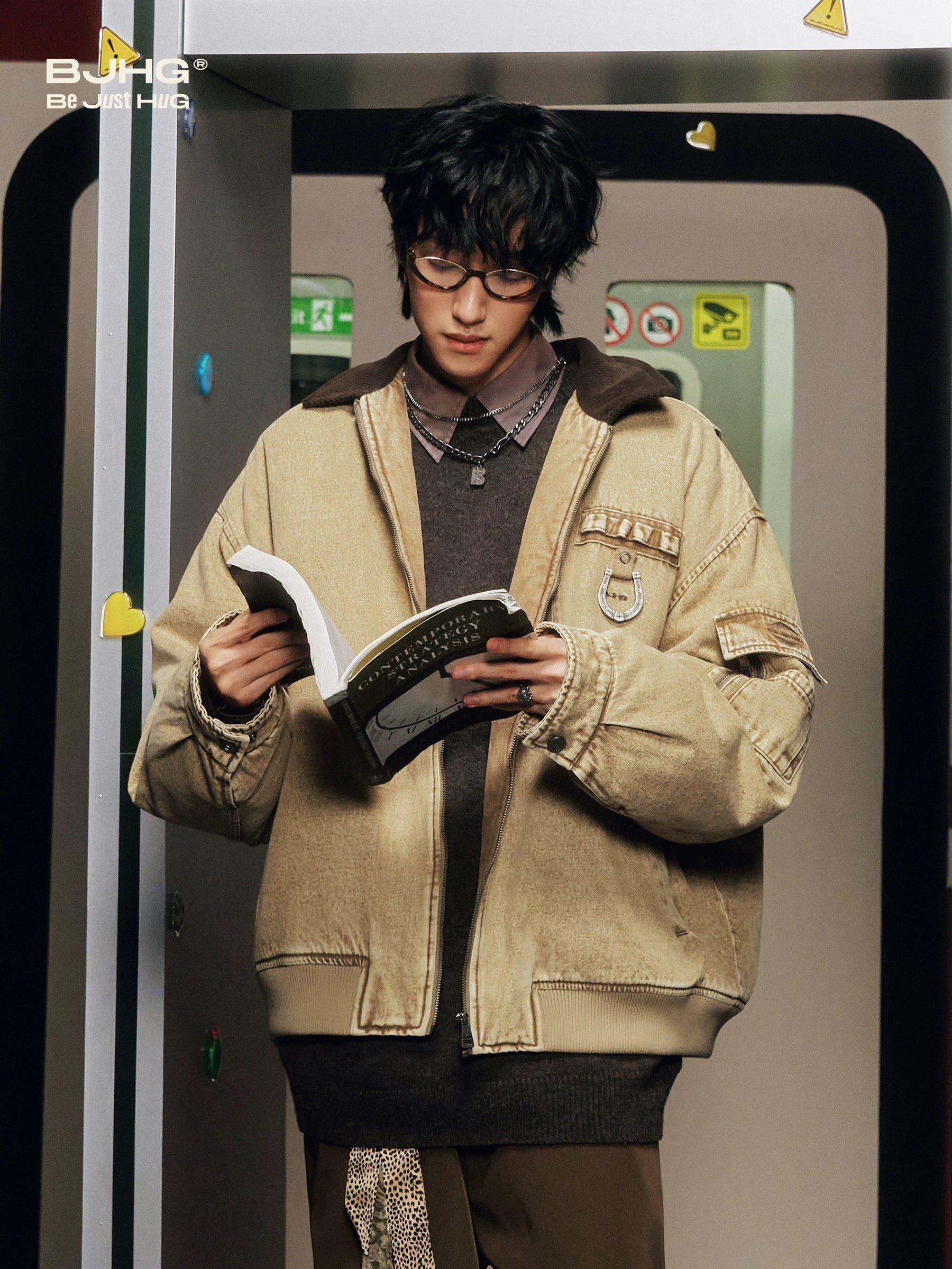 BJHG Retro Thickened Cotton-padded Jacket