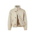 KREATE Aircraft Buckle Pu Leather Jacket